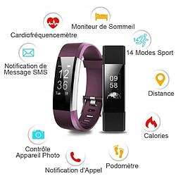 Montre Connectée Femmes Homme Smartwatch Podometre Bracelet Connecté Etanche Enfant Sport Cardio frequencemètre Smart Watch Fitness