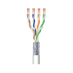 Ewent IM1217 Carrete de cable de red LSZH Cat6 U/UTP 305 m Gris