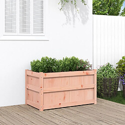 vidaXL Jardinière 90x50x50 cm bois massif douglas