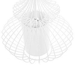 Acheter Beliani Lampe suspension KOLVA Métal Blanc