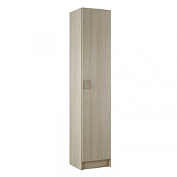 Dansmamaison Armoire 1 porte - Chêne - MULA