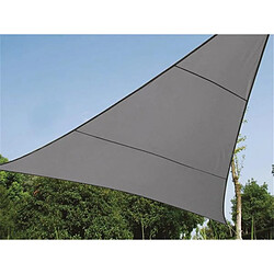 Perel Voile Solaire Perméable - Triangle - 5 X 5 X 5 M - Couleur: Anthracite