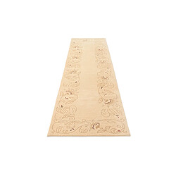 Avis Vidal Tapis de couloir en laine 300x81 brun Darya