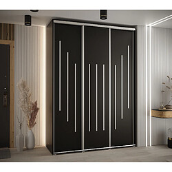 Abiks Meble Armoire DAVOS 8 À Portes Coulissantes 235,2/170/60 3 Portes