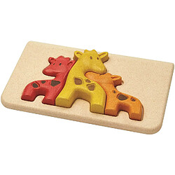 Mon 1er puzzle Girafe - PLAN TOYS pas cher