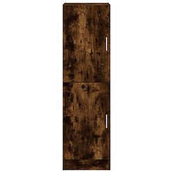 Avis vidaXL Armoire de cuisine chêne fumé 38x41,5x131,5 cm bois ingénierie