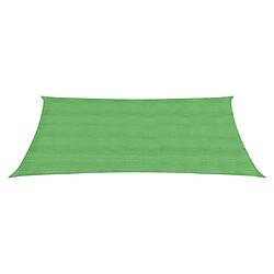 vidaXL Voile d'ombrage 160 g/m² Vert clair 2,5x4 m PEHD