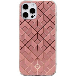 ARTEFAKT Coque pour iPhone 12 / 12 Pro Saint Germain avec motifs en 3D Rose