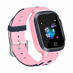 S16 1.44 Pouces Écran Tactile Sos Étanche Positionnement Super-Longue Veille Intelligente Téléphone Pour Enfants Montre Rose