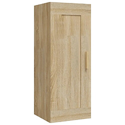 Maison Chic Armoire murale,Meuble de Rangement,Armoire Suspendue Chêne sonoma 35x34x90 cm Bois d'ingénierie -MN47817