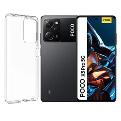 Coque de protection souple silicone transparente pour Xiaomi Poco X5 Pro 5G 6.67" -VISIODIRECT-