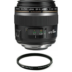 CANON EF-S 60mm F2.8 Macro USM + HOYA 52mm PRO 1D Protector