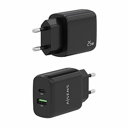 Avis Chargeur mural Aisens A110-0759 Noir 25 W (1 Unité)