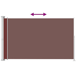 Acheter vidaXL Auvent latéral rétractable de patio 220x300 cm Marron