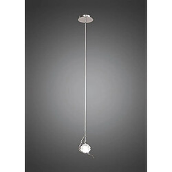 Luminaire Center Suspension Dali 1 Ampoule G9, chrome poli