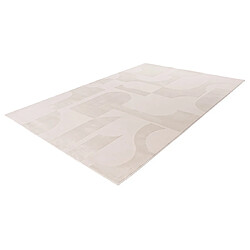 Acheter Lisa Design Telio - tapis rectangulaire motif bohème - beige