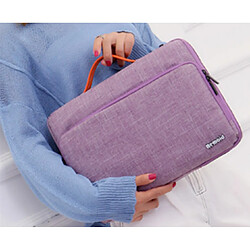 14 pouces pour ordinateur portable Sac pour ordinateur portable Doublure de sac d'exposition Sac Convient pour Apple Macbook Notebook-Violet