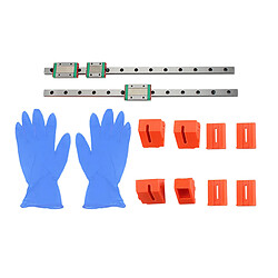 Mise à niveau Y un-x-i-s Linéaire Rail Guide Palier lisse Bloc Costume pour Prusa i3 mk3s durable pour Utilisation de Longue Durée