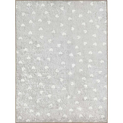 Jardindeco Tapis intérieur à poils courts Alix 735 beige 120 x 160 cm.