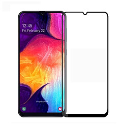 Wewoo Film de verre trempé plein écran 9H 2.5D pour Galaxy A30 (Noir)