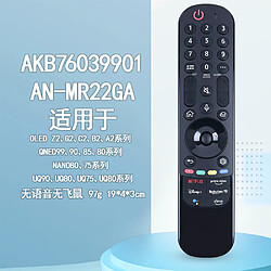 GUPBOO AKB76039901 AN-MR22GA télécommande IR pour LG TV sans souris volante vocale 2022