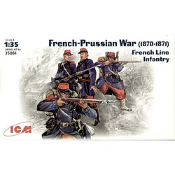 Icm Figurine Mignature French-prussian War (1870-1871) French Line Infantry