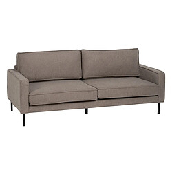 BigBuy Home Canapé trois places Taupe 213 x 87 x 90 cm