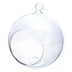 Graines Creatives Boule verre ouverte 8 cm