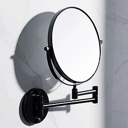 Universal Miroir de salle de bains miroir de beauté salle de bains miroir noir miroir de maquillage miroir mural loupe pliante verre miroir mural |