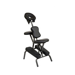 Bcelec Chaise de massage et tatouage pliante et portable noire + sac de transport