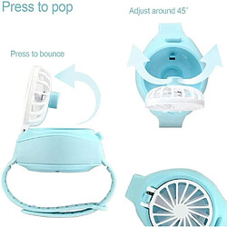 Avis Mini Ventilateur de Montre, Montre portable, Lumière LED Colorée, Ventilateur USB Pliable pour Femmes et Enfants (Rose)