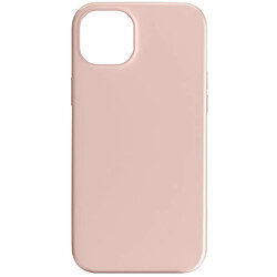 Avizar Coque pour iPhone 15 Plus Semi-rigide Soft-touch Fast Cover Rose poudré