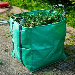 Acheter Nature Sac à déchets de jardin carré Vert 252 L 6072405