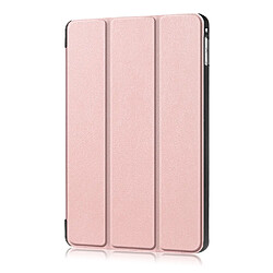 Acheter Etui en PU support triple rose pour votre Apple iPad mini (2019) 7.9 pouces/mini 4