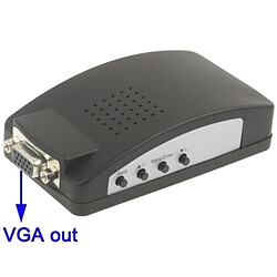 Avis Wewoo Convertisseur de signal S-Vidéo / BNC vers VGA