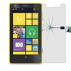 Wewoo Verre trempé pour Nokia Lumia 1020 0.26mm 9 H + Surface Dureté 2.5D Anti-Explosion Film 2 PCS