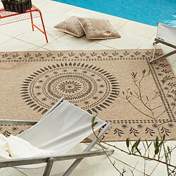 Acheter Avril Paris Tapis extérieur - 200x290cm - naturel - 100% polypropylène résistant aux UV - 1400 gr/m² - IZAR