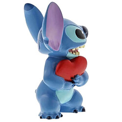 Cstore Figurine - DISNEY TRADITION - STITCH HEART - Licence Officielle Lilo et Stitch - Enesco