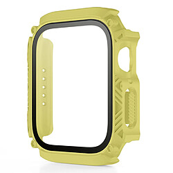 Coque en TPU anti-chute, étanche pour votre Apple Watch Series 7/8 45mm - jaune