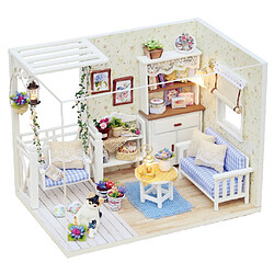 Poupée miniature bricolage 3D en bois Maison Meubles Fleur Artisanat Jouet Chambre Décore Cadeau