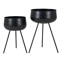 EPIKASA Lot de 2 Pots à Plantes Ardola