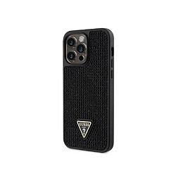 Guess Maroquinerie Guess Coque pour Apple iPhone 15 Pro Max Triangle Diamond Noir