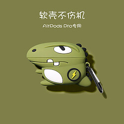 Avis GUPBOO Airpods Coque Housse Étui Protecteur Compatible pour AirPods 3-dessin animé mignon dinosaure éclair