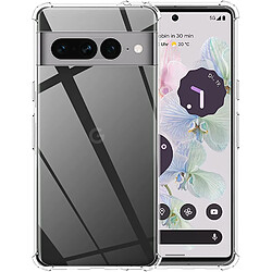 Xeptio Coque Google Pixel 7 Pro 5G Souple Transparente flexible Bumper TPU Invisible Antichoc avec bords renforcés - Accessoires Pochette Case 2022