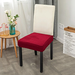 housse de chaise extensible lavable housse de tabouret de siège pour salle à manger