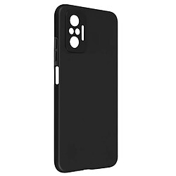 Avizar Coque Xiaomi Redmi Note 10 Pro Arrière Rigide et Avant Souple - noir