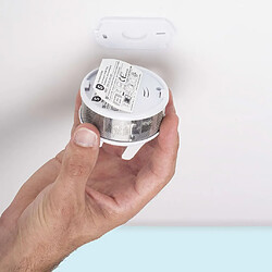 Smartwares Mini détecteur de fumée 7x7x3,4 cm Blanc pas cher