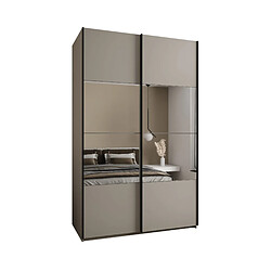 Abiks Meble Armoire à portes battantes Lux 4 245,5/160/64 2 portes