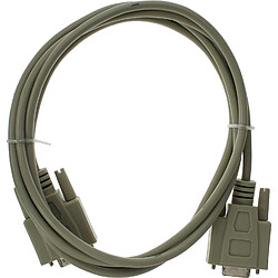 InLine Serial Cable DB9 M/F 2m 2m Male 9pin Sub D Female 9pin Sub D Gris câble Série - câbles Série