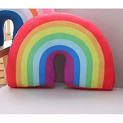 Universal 35 cm pour enfants arc-en-ciel u forme d'oreiller couche coussin de la tête